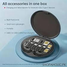 5-in-1 Multifunctional Portable Data Cable Storage Set