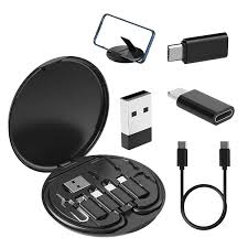 5-in-1 Multifunctional Portable Data Cable Storage Set