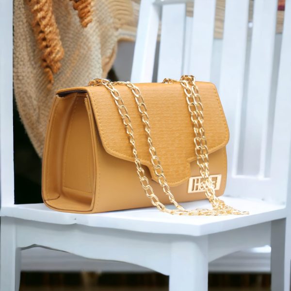 Stylish Hand Bag With Top Handle And Long Strap
