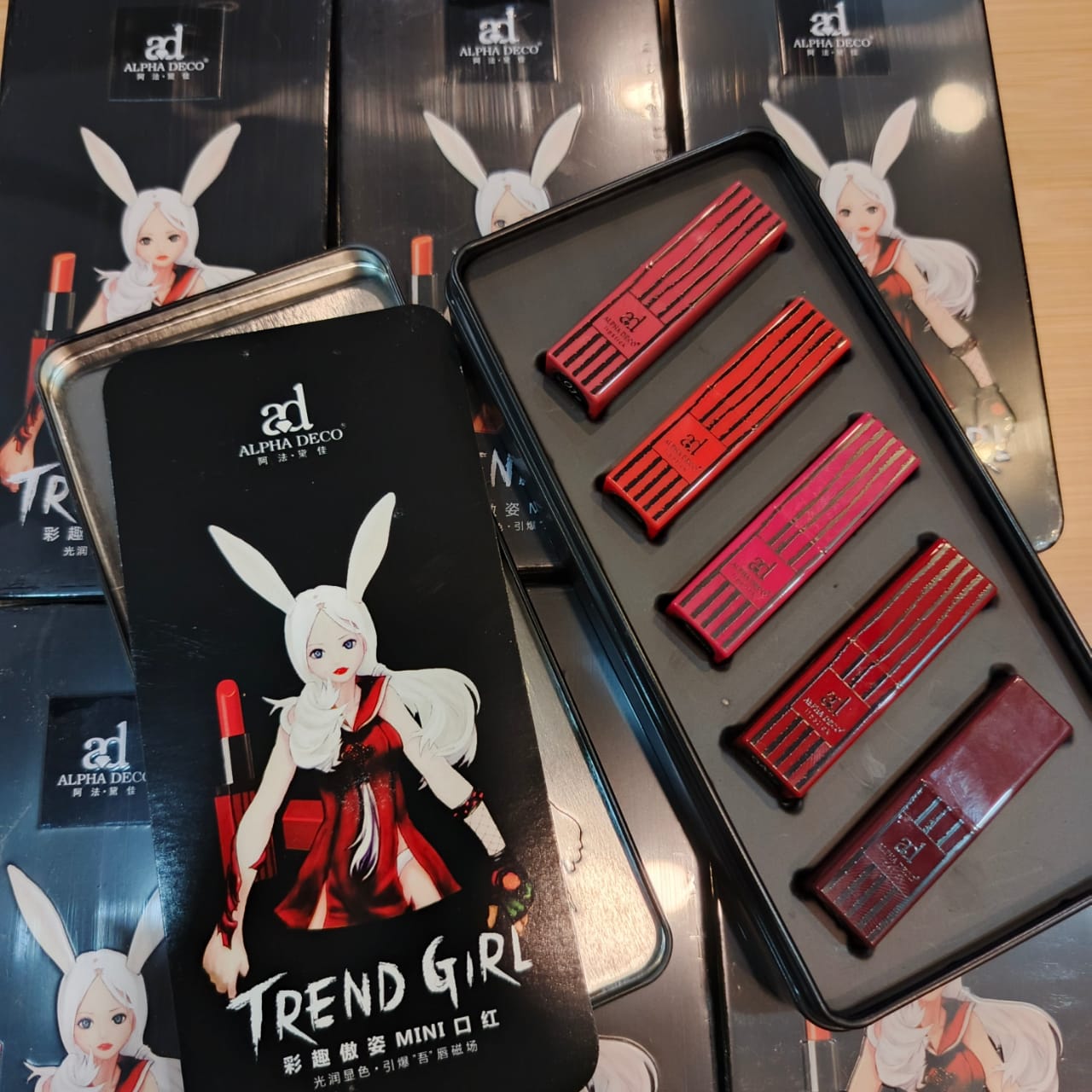 Luxury 5-in-1 Matte Lipstick Gift Set