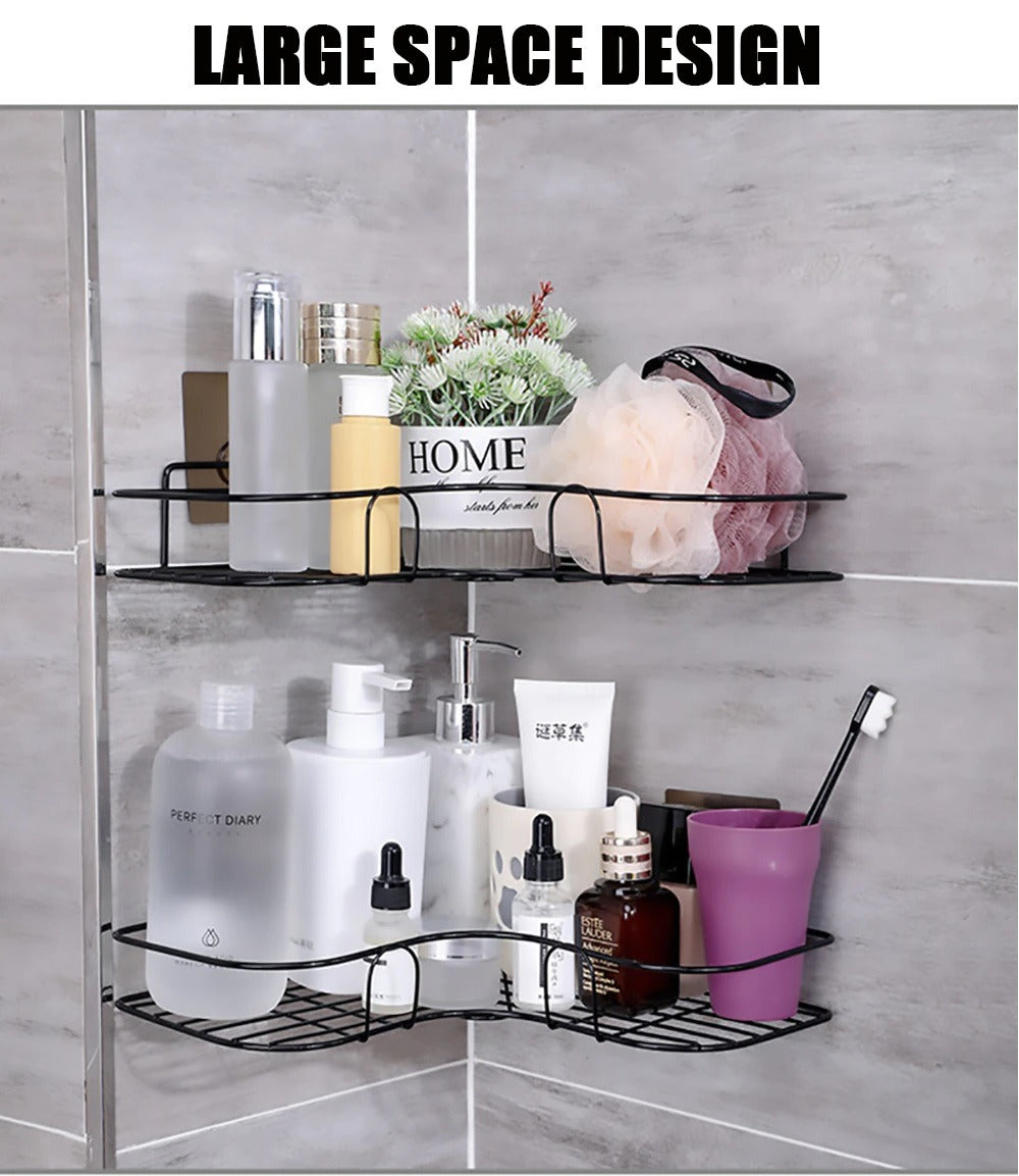 Metal Corner Rack For Bathroom & Washroom