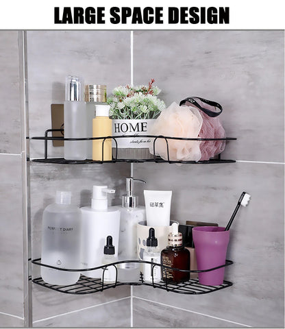 Metal Corner Rack For Bathroom & Washroom