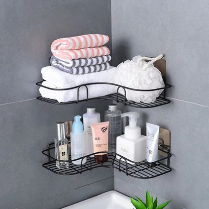 Metal Corner Rack For Bathroom & Washroom