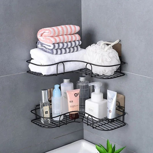 Metal Corner Rack For Bathroom & Washroom