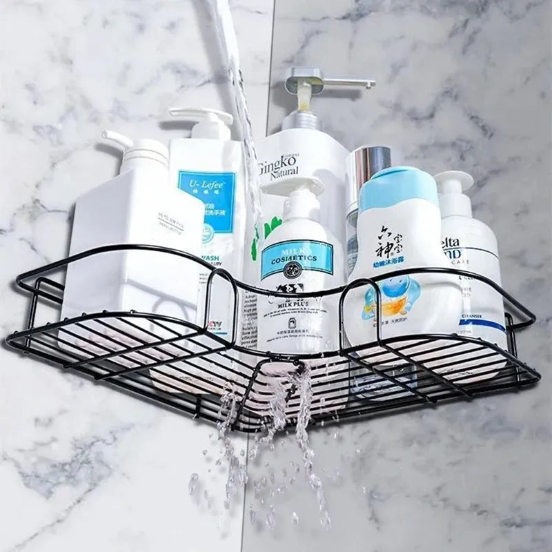 Metal Corner Rack For Bathroom & Washroom