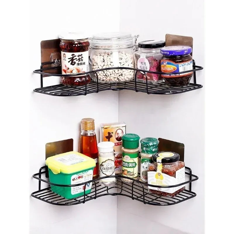 Metal Corner Rack For Bathroom & Washroom