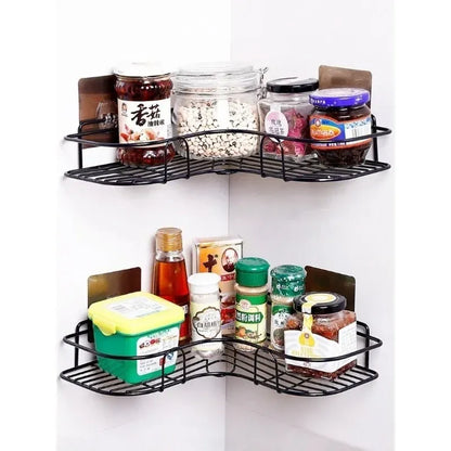 Metal Corner Rack For Bathroom & Washroom